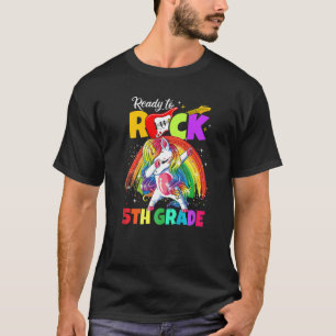 Readytorock 5th Grade Back To School First Day Of T-Shirt