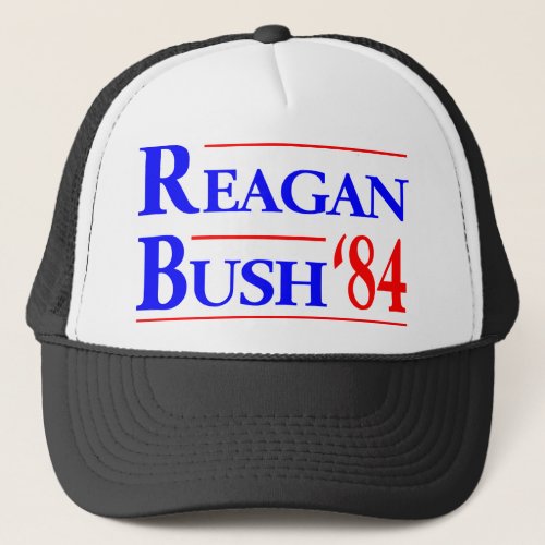 Reagan Bush 84 Trucker Hat