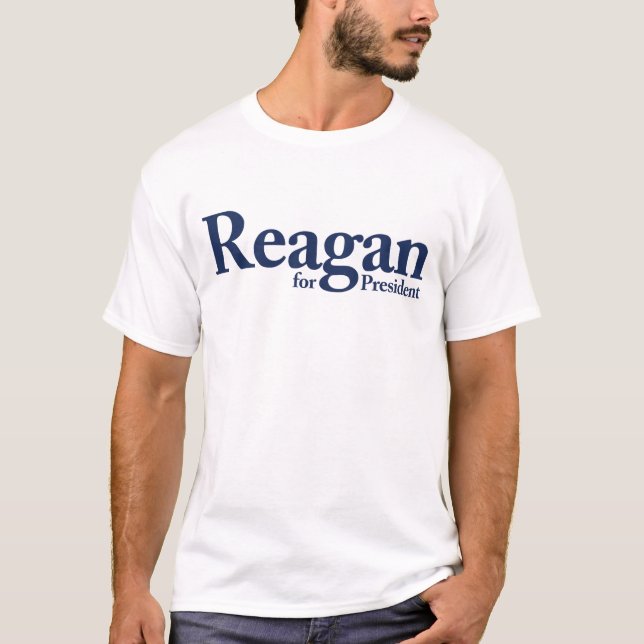 Reagan for President T Shirt (Front)