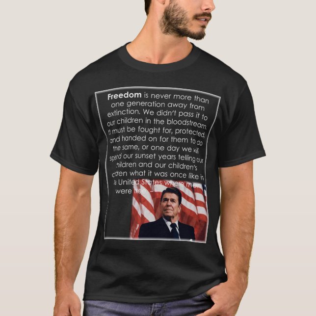 Reagan Freedom T-Shirt (Front)