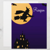 Reagan Halloween Letterhead (Front/Back)