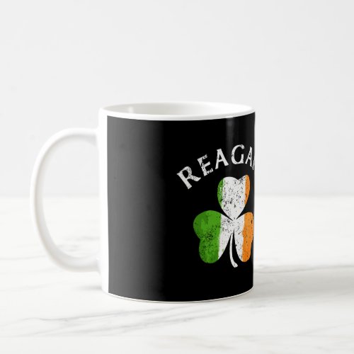 Reagan Name Gift Lucky Irish Pride Coffee Mug
