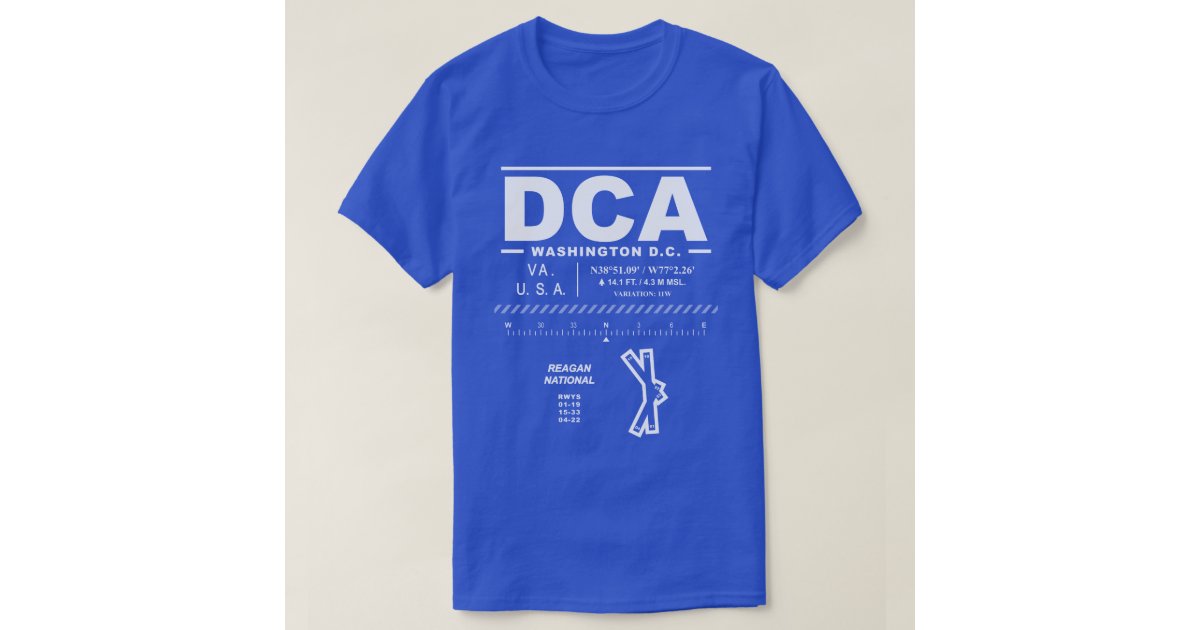 DCA Reagan Washington National Airport Art Essential T-Shirt for