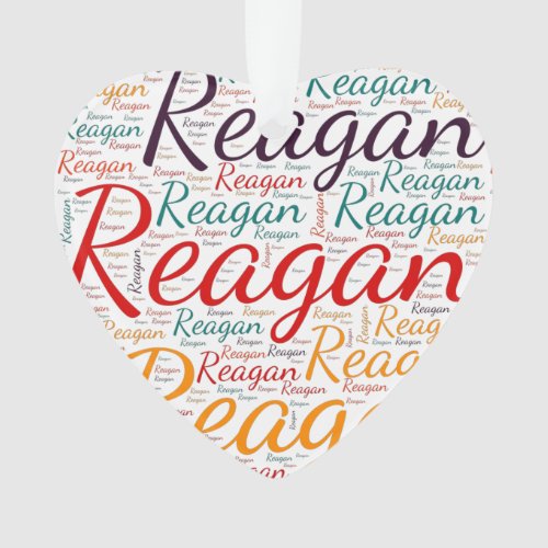Reagan Ornament