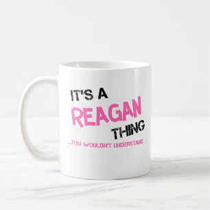 Reagan thing you wouldn't understand novelty coffee mug