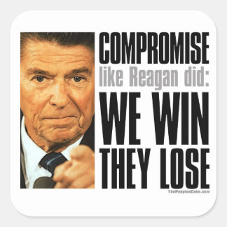 Reagan's Compromise Sticker