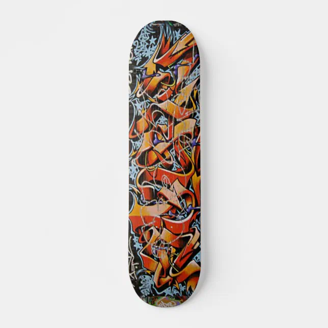 Real Abstract Graffiti Art Skate Board Decks | Zazzle