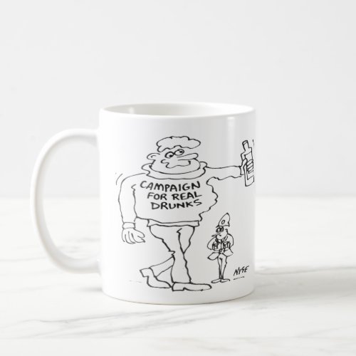 Real Ale or Micro Pub Beer Drinker Coffee Mug