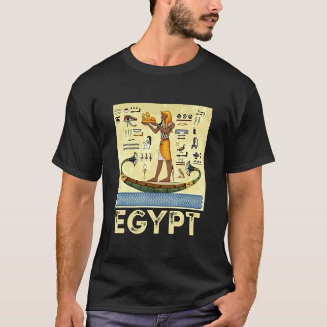 Real Ancient Egypt Graphic     & Cool Designs T-Shirt (Front)