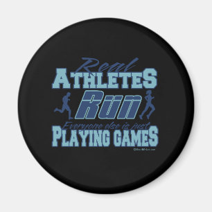 Real athletes Run Magnet
