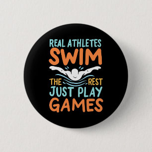 Real Athletes Swim Button