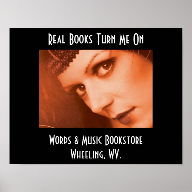 Real Books Turn Me On Poster (Front)