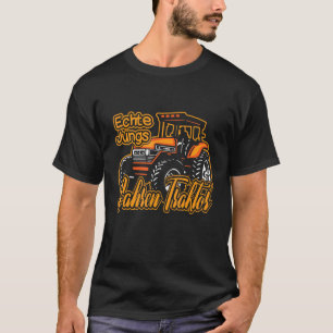 Real Boys Driving Tractor Tractor T-Shirt