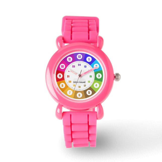 Real Children's Learning Clock - EasyRead Watch (Front)