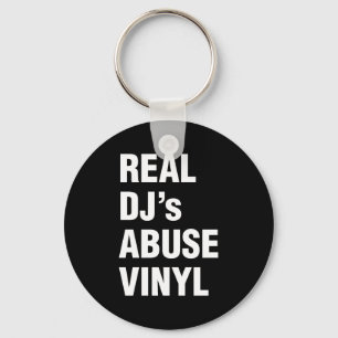 REAL DJ's ABUSE VINYL Keychain