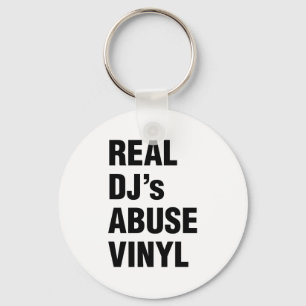 REAL DJ's ABUSE VINYL Keychain