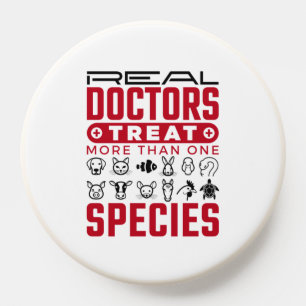 Real Doctors Treat More One Species Veterinarian PopSocket