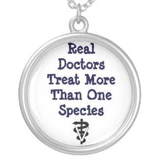 real doctors tx >1 spp silver plated necklace