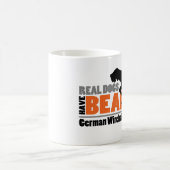 Real Dogs Have Beards - German Wirehaired Pointer Coffee Mug (Center)