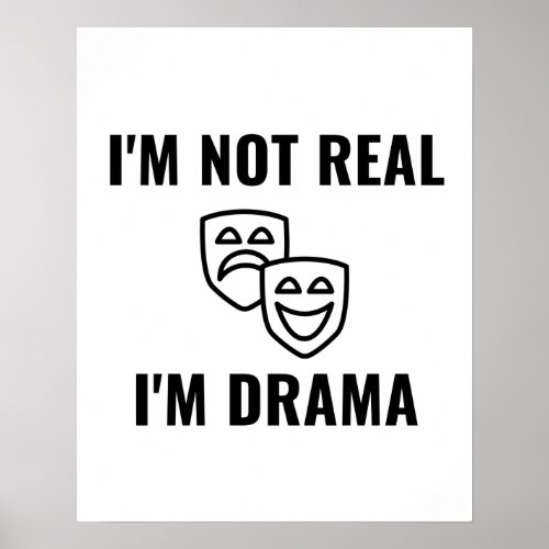 Real drama poster
