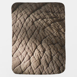 Real Elephant Skin Texture, Wrinkled. Baby Blanket
