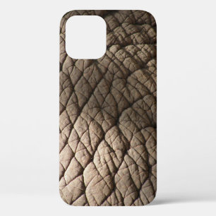 Real Elephant Skin Texture, Wrinkled. iPhone 12 Case