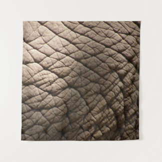 Real Elephant Skin Texture, Wrinkled. Tapestry