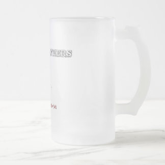 Real Engineers Frosted Glass Beer Mug