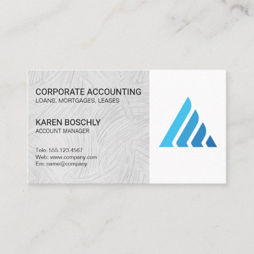 Real Estate  Account Manage  Corporate Logo Business Card