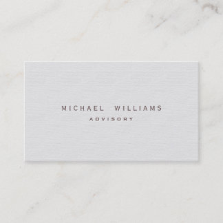 Real estate adviser - Professional elegant target Business Card
