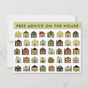 Real Estate Agency Advice Card