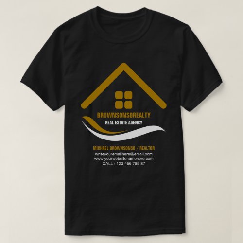 Real estate agency boss consultant T_Shirt