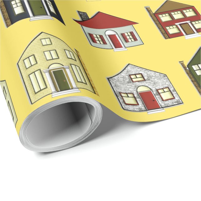 Real Estate Agency Wrapping Paper (Roll Corner)