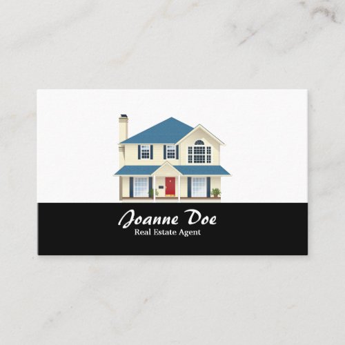 Real Estate Agent 2 Business Card