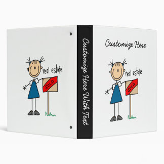 Real Estate Agent 3 Ring Binder