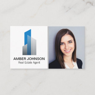 Real Estate Agent Agent   Building Logo Business Card
