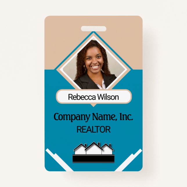 Real Estate Agent Badge (Front)