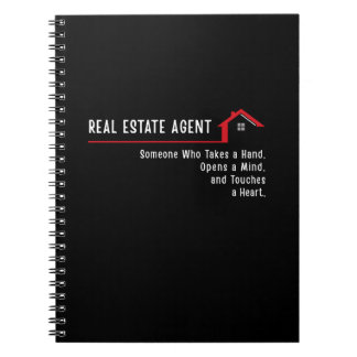 Real Estate Agent Birthday Appreciation Notebook