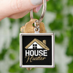 Real Estate Agent Broker Realtor House Hustler Keychain<br><div class="desc">Elevate your real estate business with our House Hustler realtor keychain. This keychain is perfect for realtors, real estate brokers, and agents. It's also an ideal gift for anyone in the real estate business. You can use it to promote your business or for personal use. Don't forget to check out...</div>