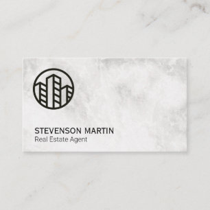 Real Estate Agent Buildings Business Card