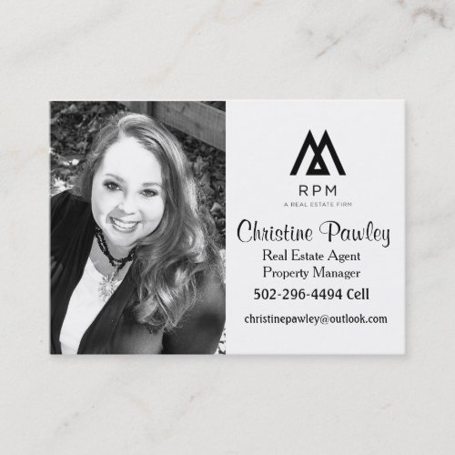 Real Estate Agent Business Card