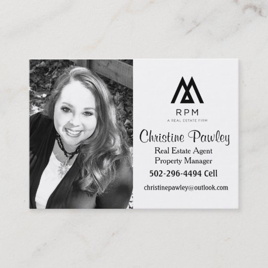 Real Estate Agent Business Card Zazzle Com