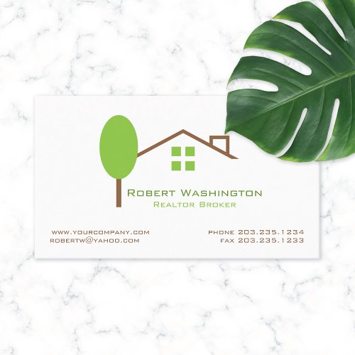 Real Estate Business Card Templates