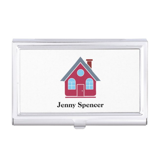 Real Estate Agent Business Card Case (Front)