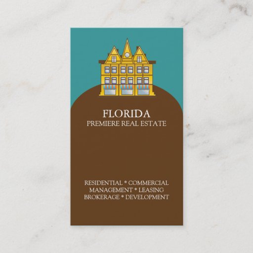 Customizable Real Estate Agent Business Card Template