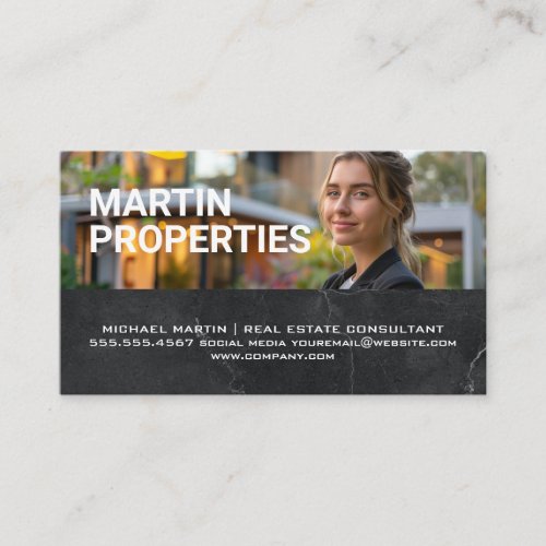 Real Estate Agent | Business Woman | Properties Card