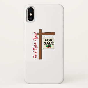 Real Estate Agent iPhone X Case