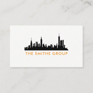 Real Estate Agent City Property Investments Business Card