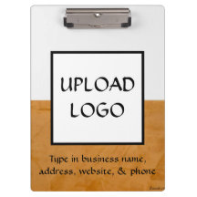 Real Estate Agent Custom Logo Clipboard