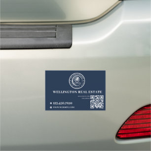 Real Estate Agent   Custom Logo Property Branding Car Magnet